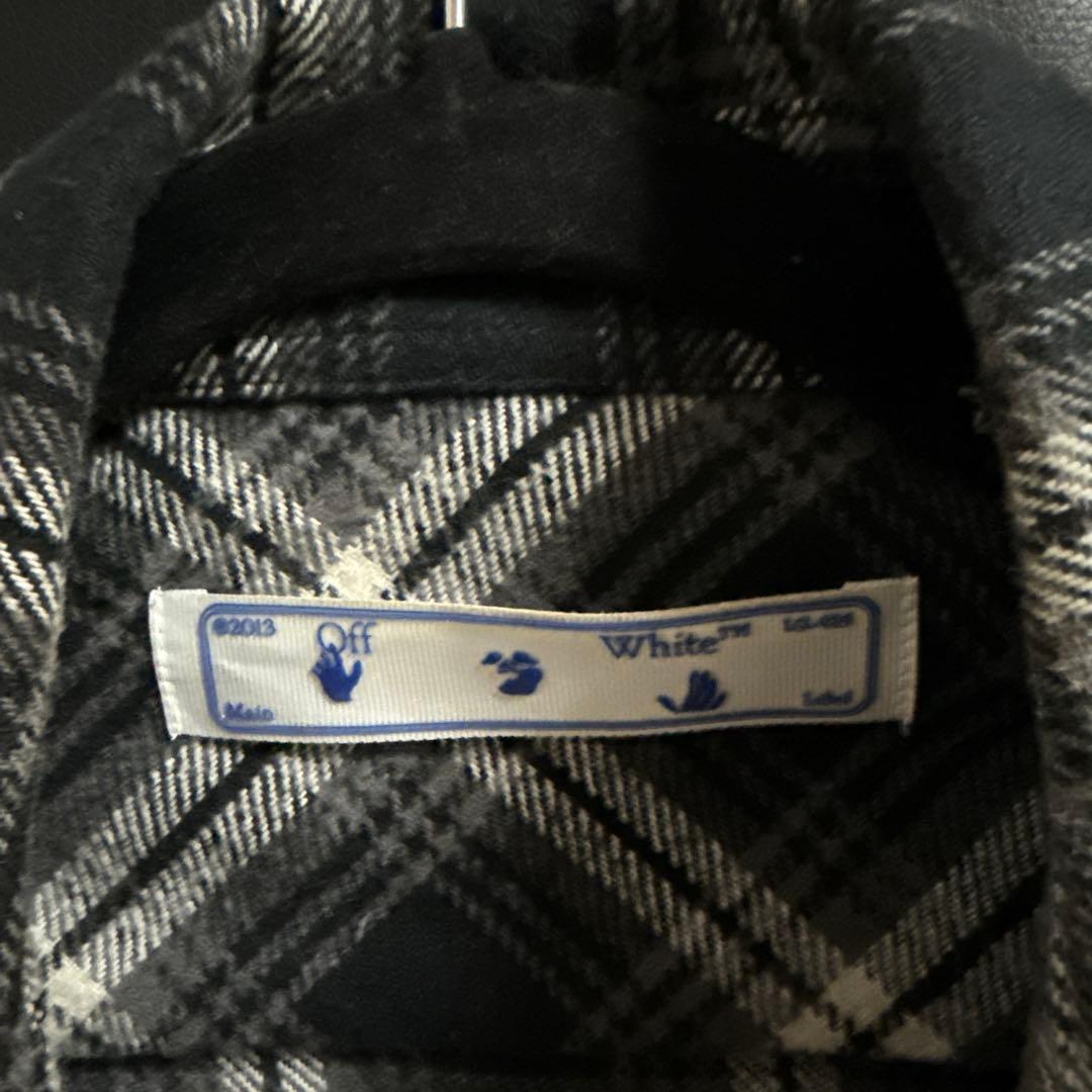 Off-White チェックシャツ　S