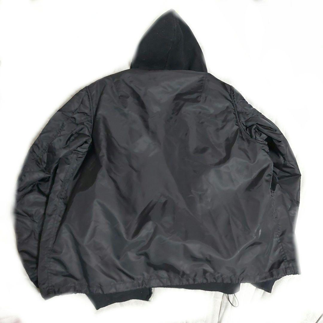 希少レア AVIREX MA-1フライトジャケット ドッキングカスタム L相当