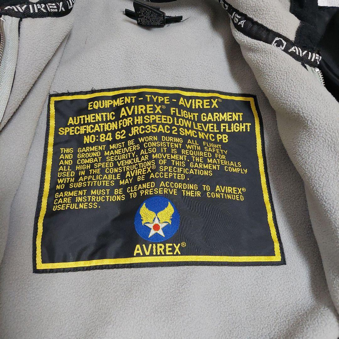 希少レア AVIREX MA-1フライトジャケット ドッキングカスタム L相当