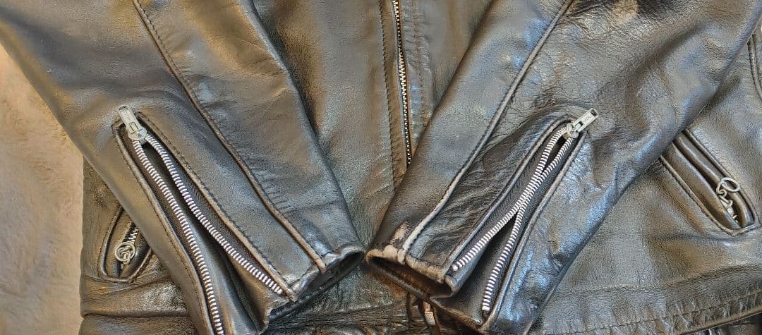 schott★ショット★641★レザーシングルライダースジャケット★40★本革★
