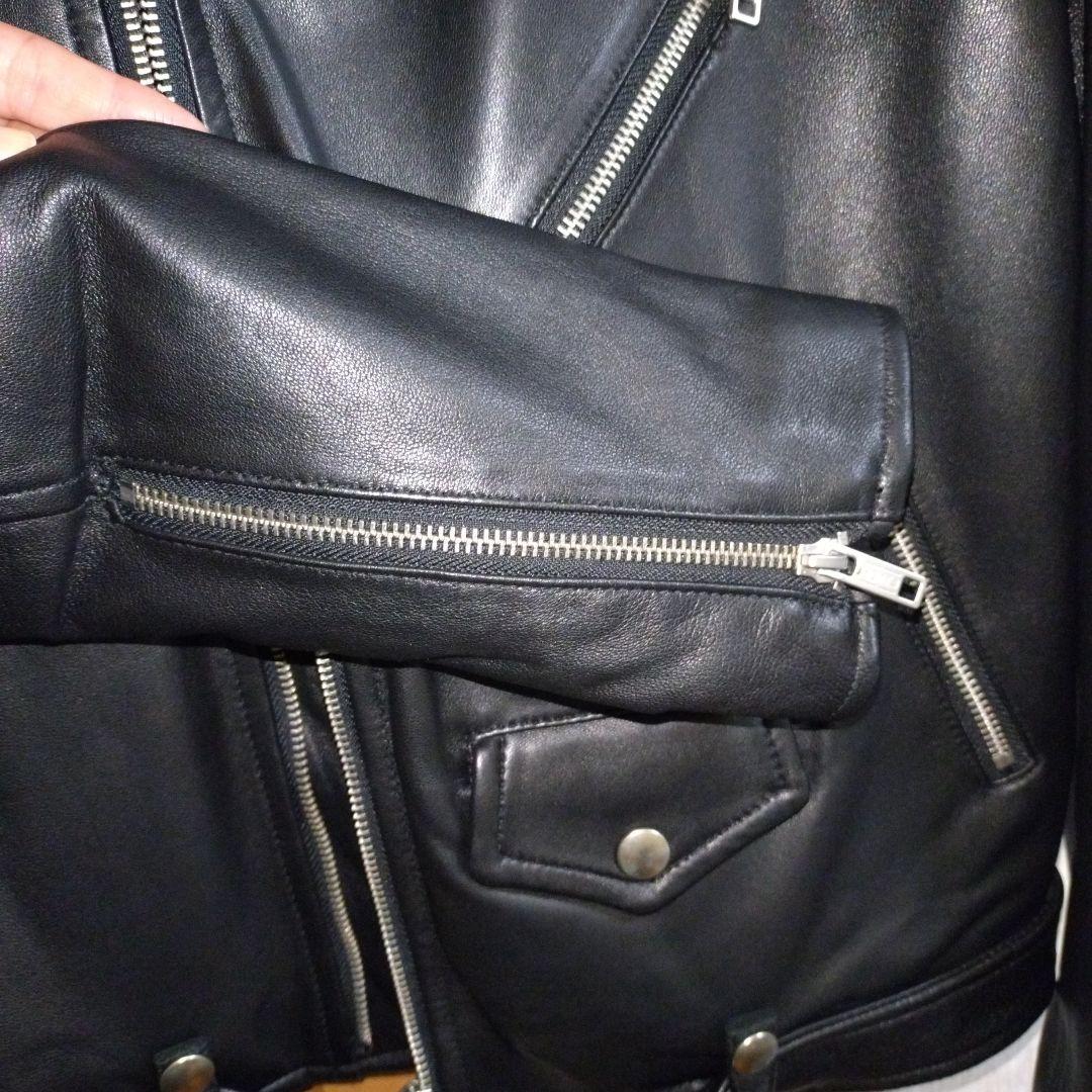 未使用タグ付き　JOURNAL STANDARD 黒 レザージャケット