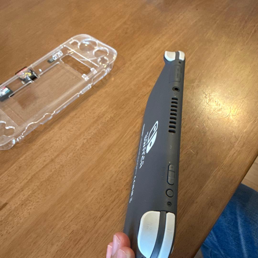 Nintendo Switch Lite グレー 本体　ACアダプタなし