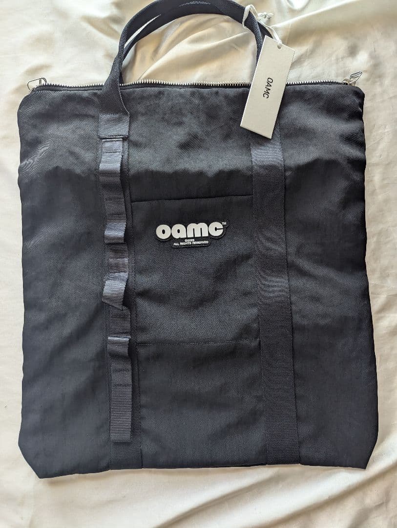 新品未使用　OAMC ブラック トートバッグ ASCENT BAG