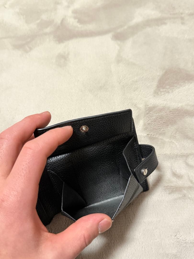 SAINT LAURENT 二つ折り財布 ブラック サンローラン