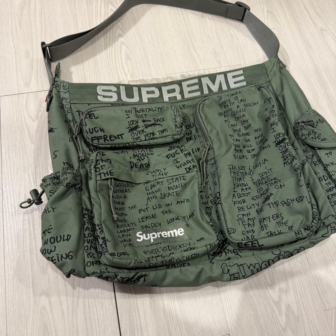 バッグ Supreme Field Messenger Bag \"Olive Gonz\"