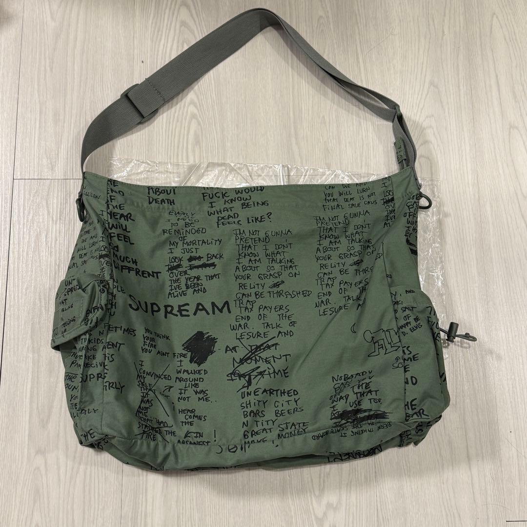 バッグ Supreme Field Messenger Bag \"Olive Gonz\"