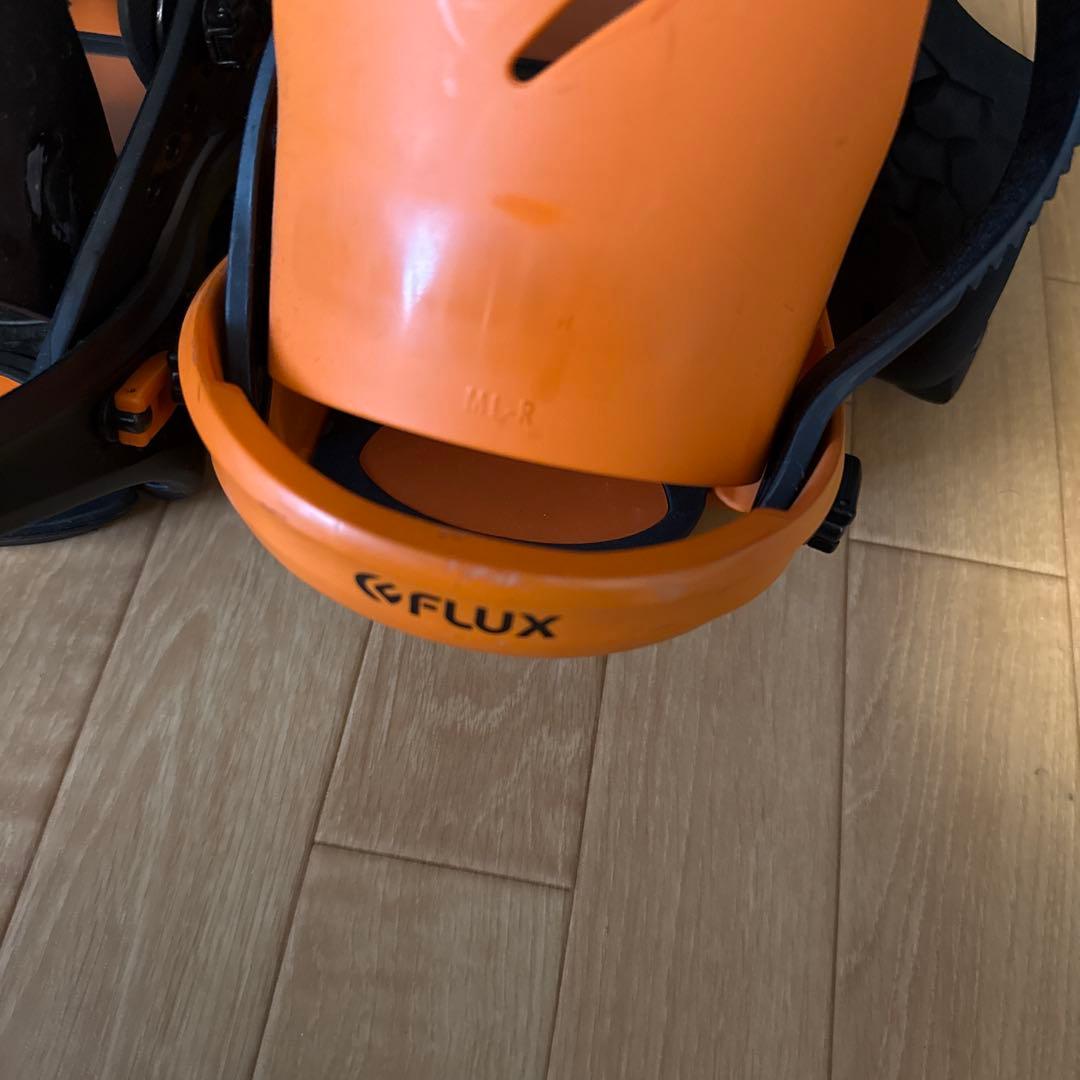 FLUX GT ビンディング 黒とオレンジMサイズ