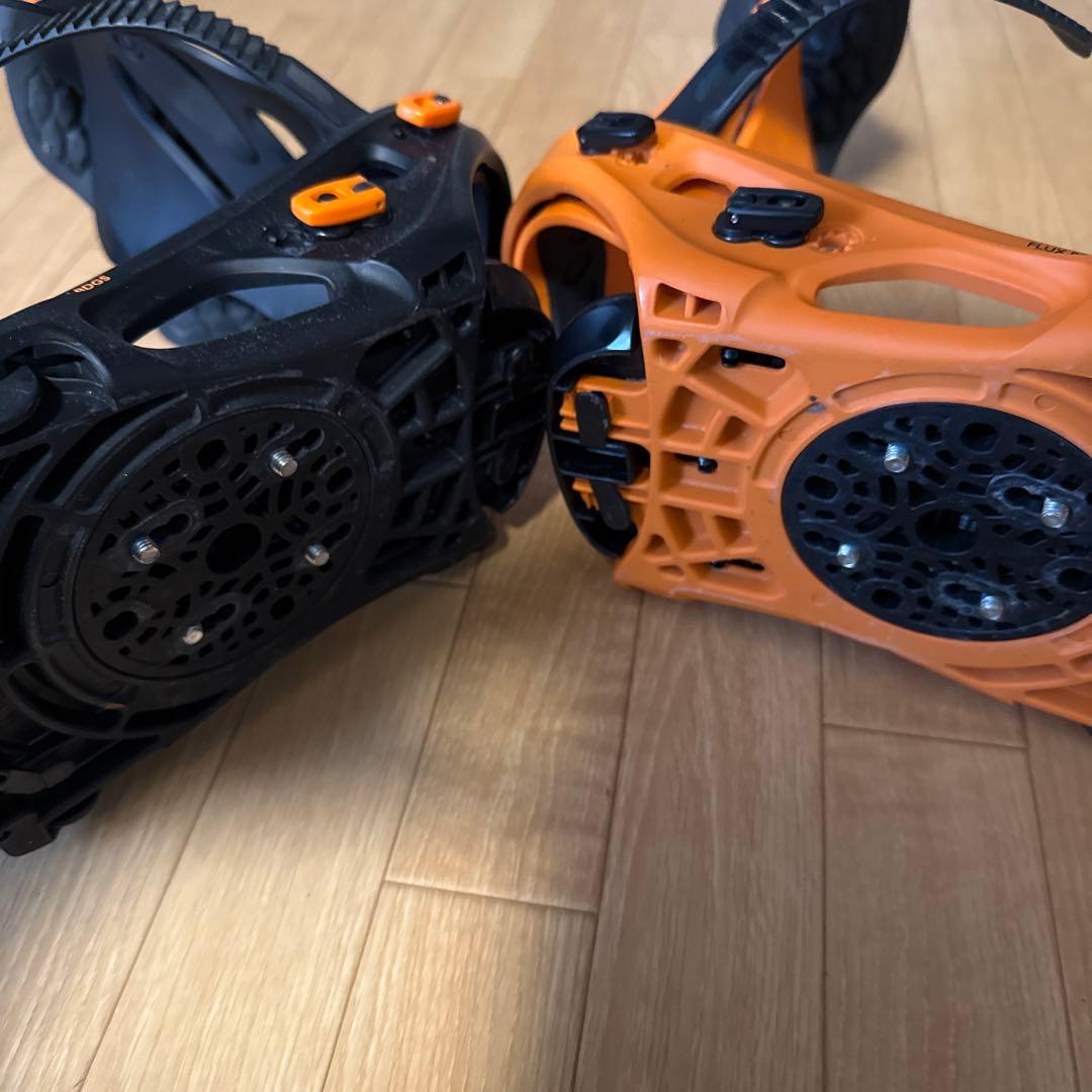 FLUX GT ビンディング 黒とオレンジMサイズ