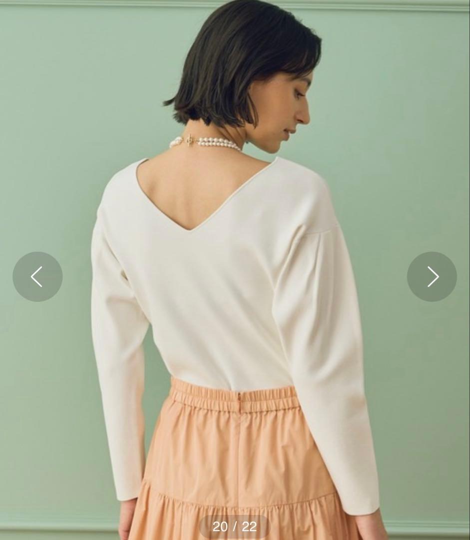 新品☆ANAYI レーヨンポリエステルフロンタブルプルオーバー/セオリー、23区