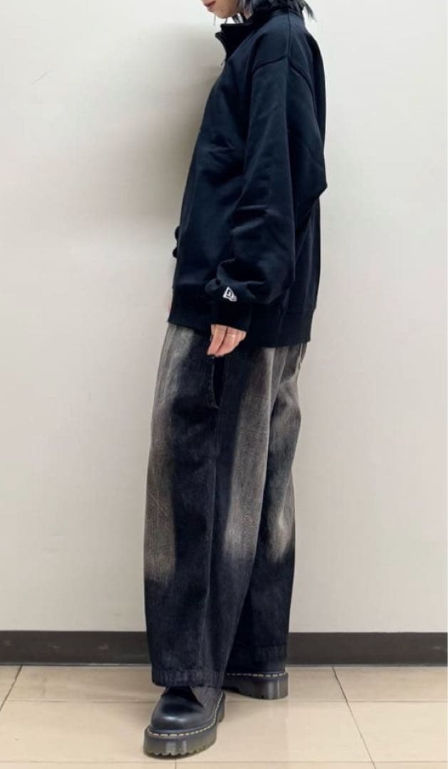 2025年秋冬y's 変形デニムパンツ　ワイズ　ヨウジヤマモト