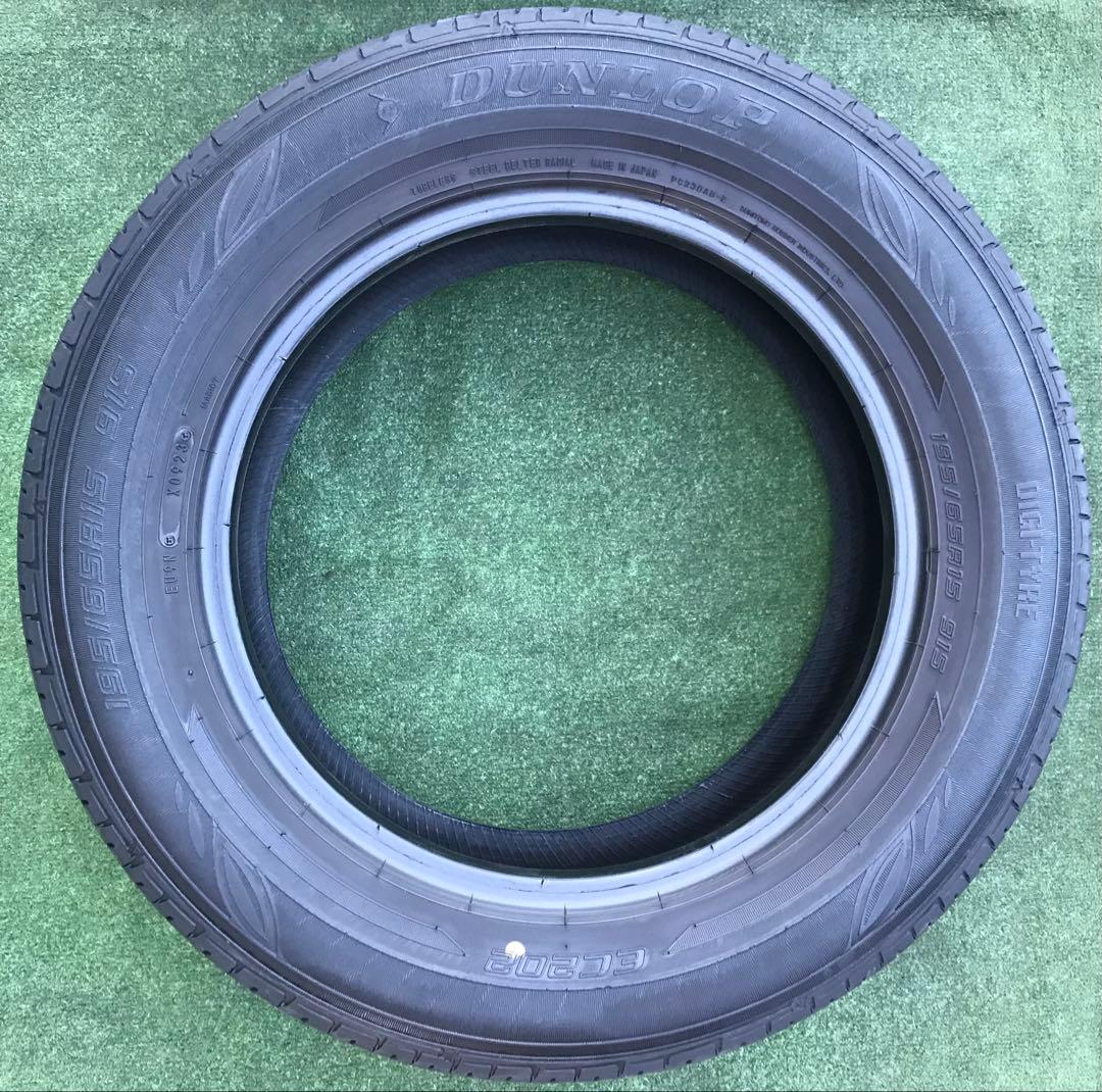195/65 R15 DUNLOP EC202 ラジアルタイヤ2023年