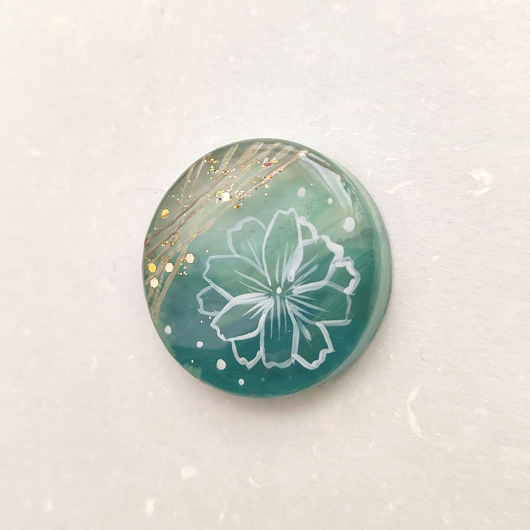 【894】ハンドメイド　レジン　ヘアゴム　ポニーフック