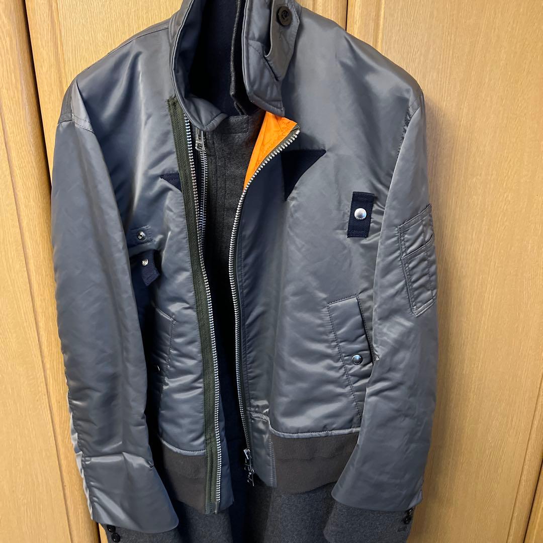 サカイ　sacai ドッキングコート