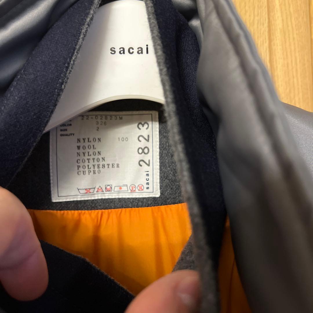 サカイ　sacai ドッキングコート
