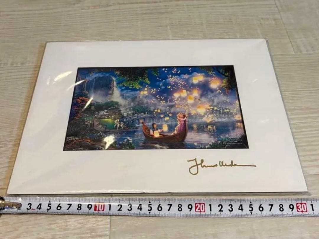 【希少】塔の上のラプンツェル 絵画 アートプリント