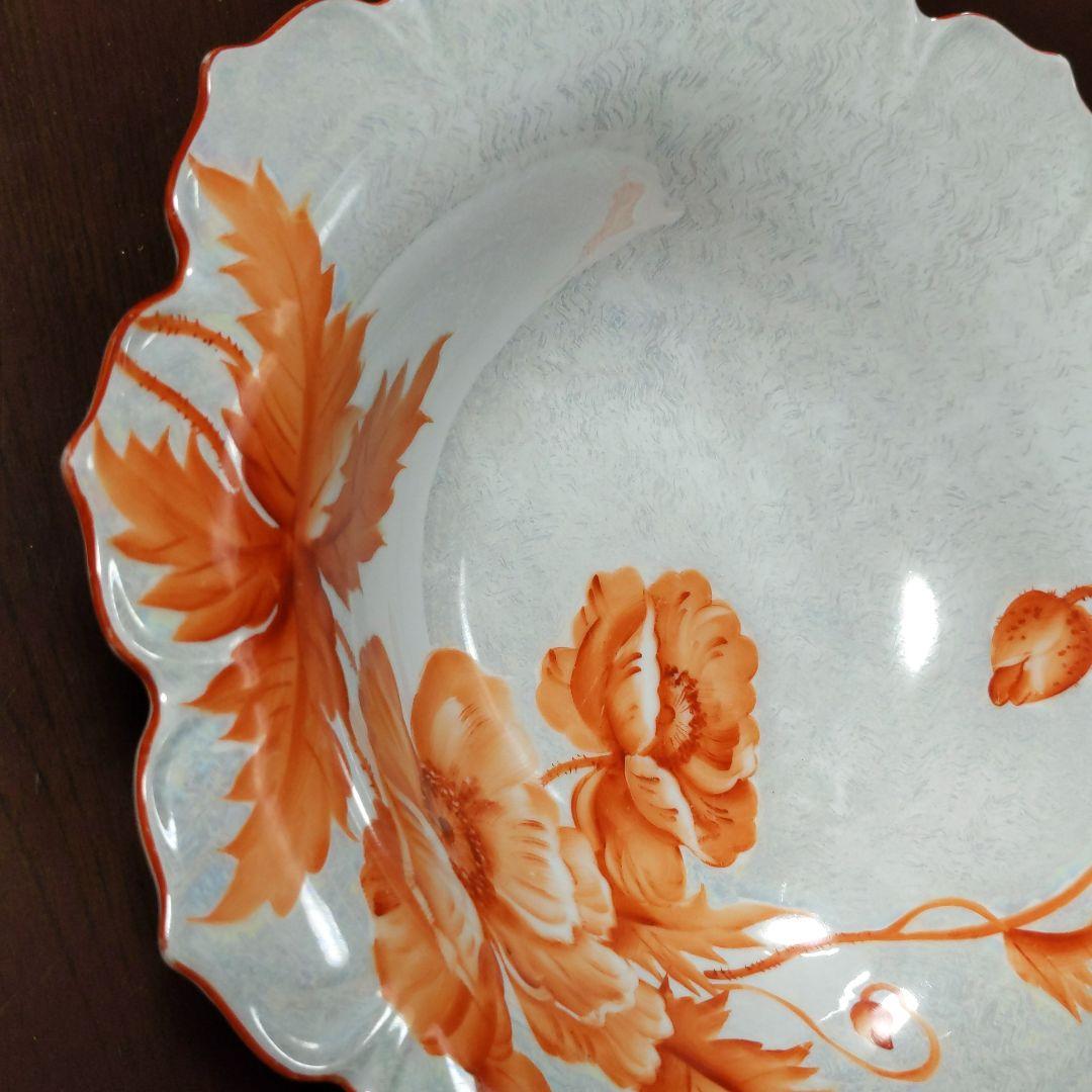 レア！　美品！　オールドノリタケ皿　花型