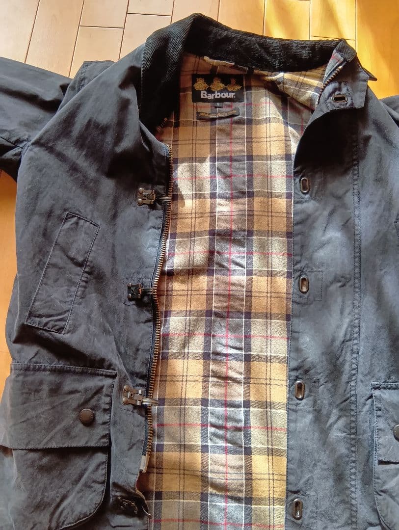 Barbour Fireman WAX Jacket Sサイズ