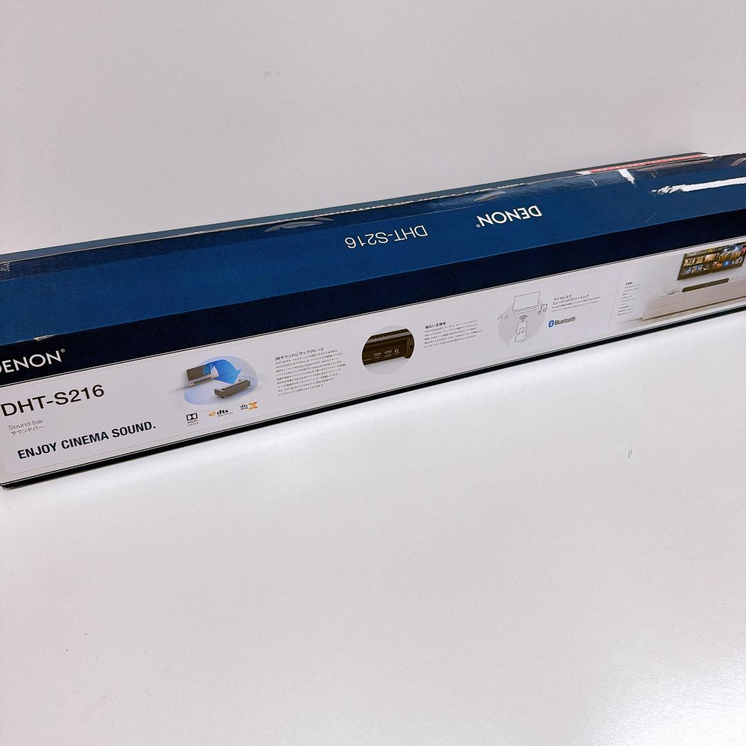 【極美品】DENON DHT-S216 サウンドバー デノン　2022年製