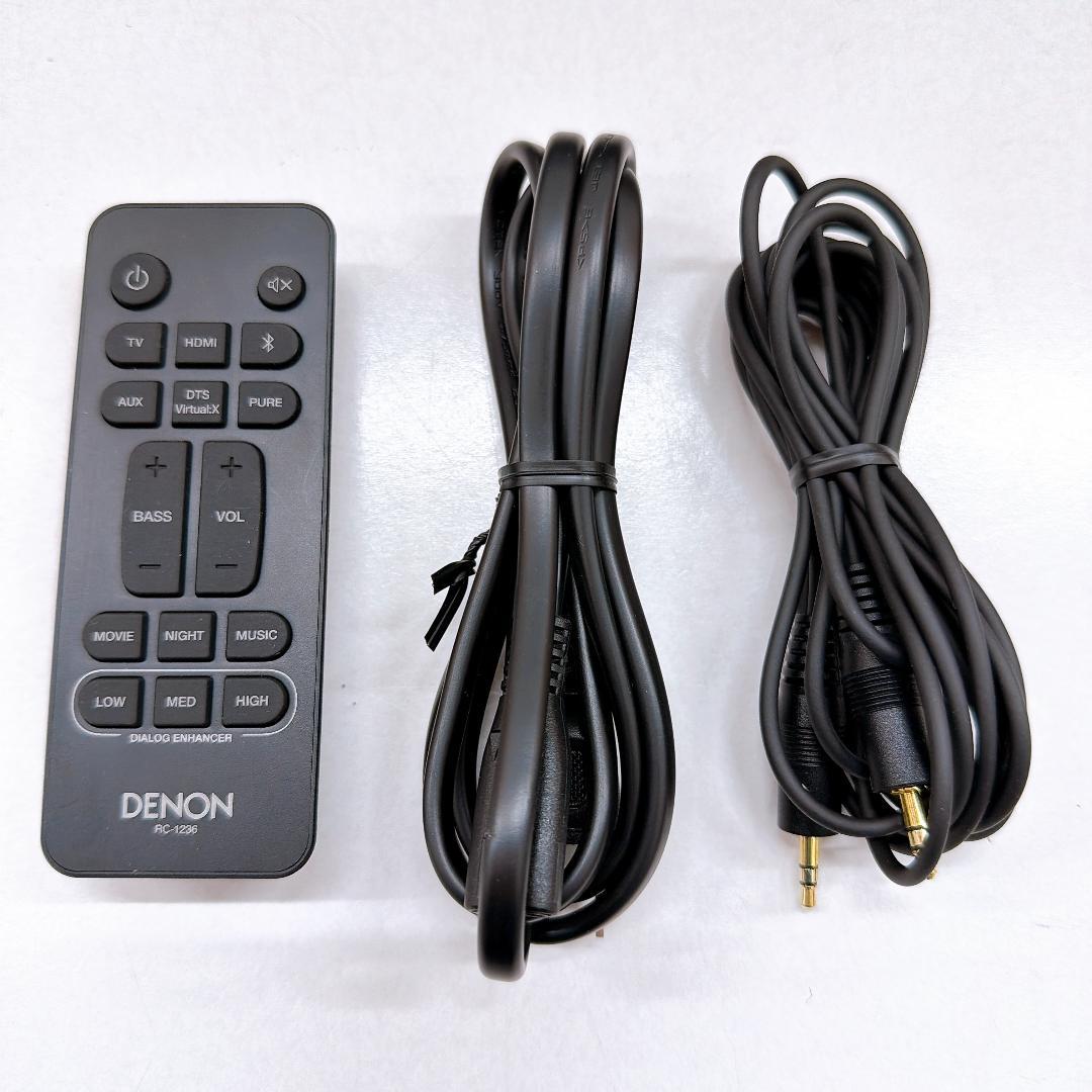 【極美品】DENON DHT-S216 サウンドバー デノン　2022年製