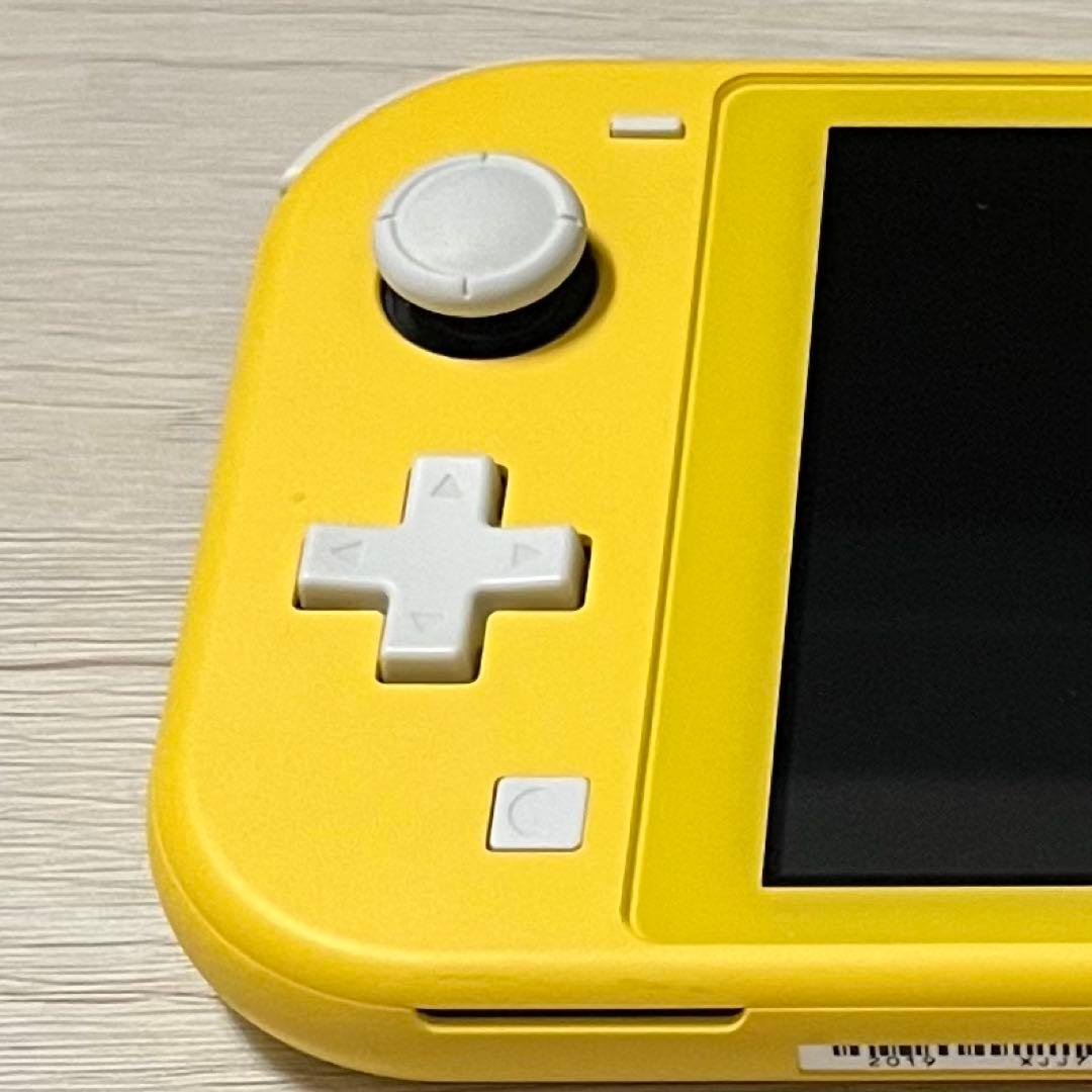 Nintendo Switch Lite イエロー 本体 箱 充電器