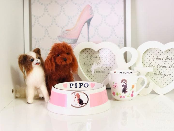 オーダー  ハンドメイド 猫 ペット 犬 フードボウル ボール ビーグル