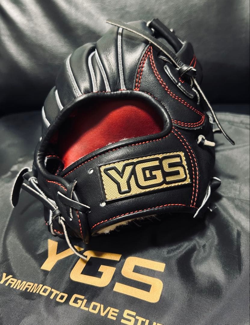 YGS 山本グラブスタジオ 硬式 内野 EA3 屋外未使用 美品 ジュテルレザー