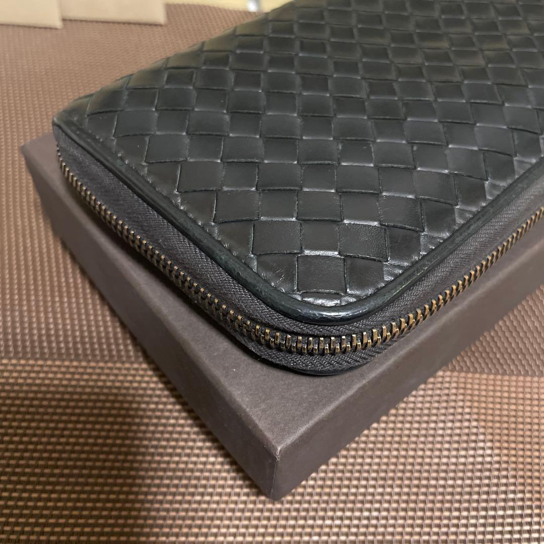 良品☆正規品✨BOTTEGA VENETA ラウンドファスナー長財布　最安値