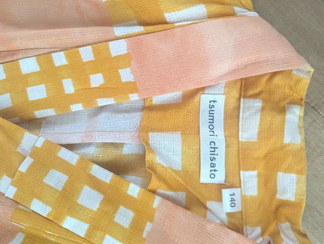 tsumori chisato 浴衣 140cm（帯、兵児帯つき）