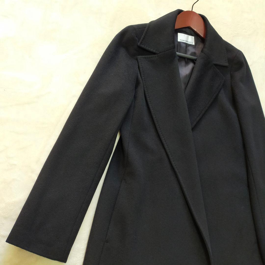 美品　M−premier　カシミヤ100%　ロングチェスターコート　38サイズ