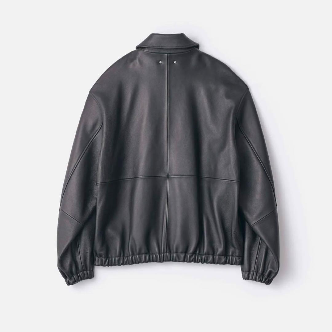 ジャケット・アウター ssstein SHEEP LEATHER ZIP SHORT JACKET