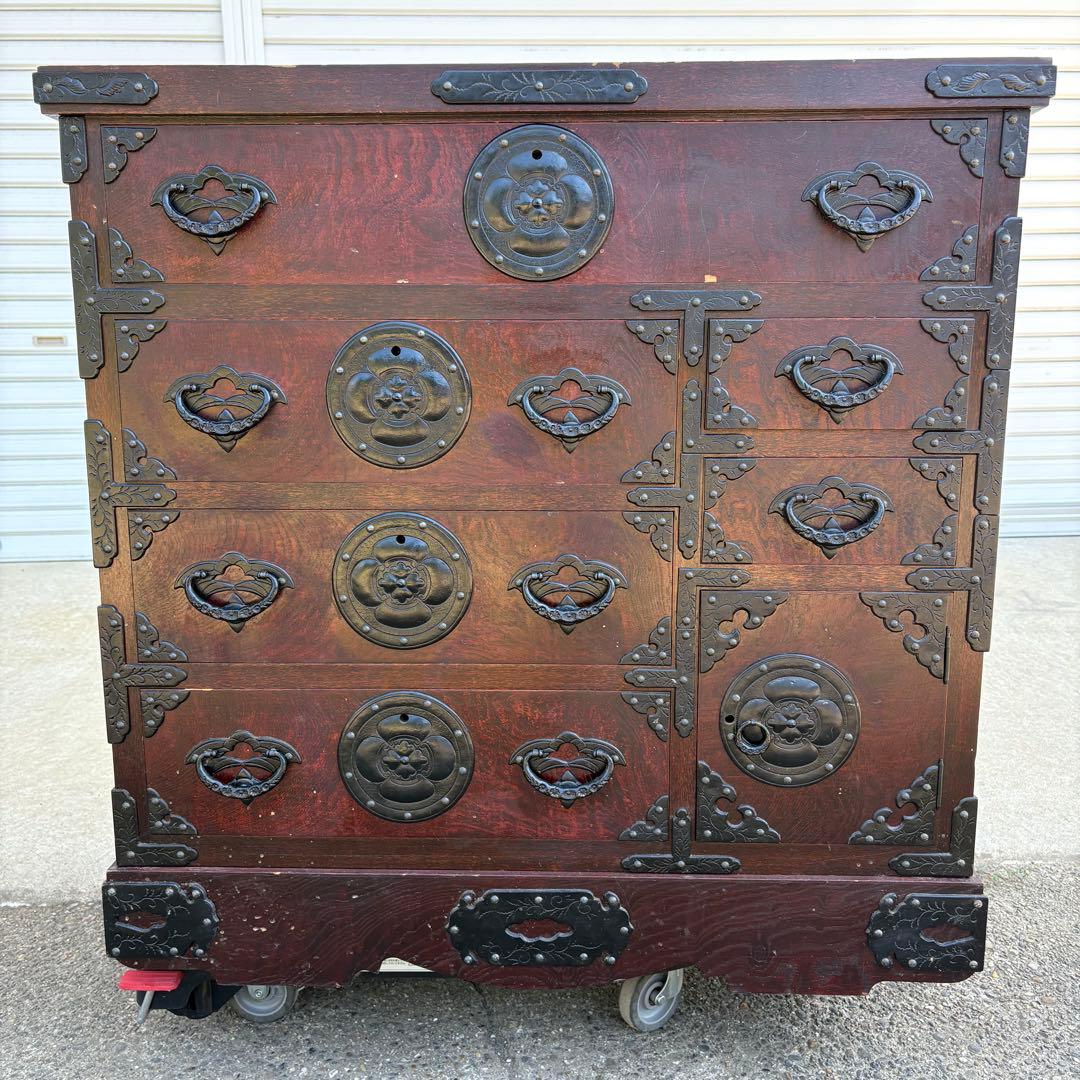 岩谷堂箪笥 弁慶型 伝統工芸品 桜木家具 桜木作 タンス