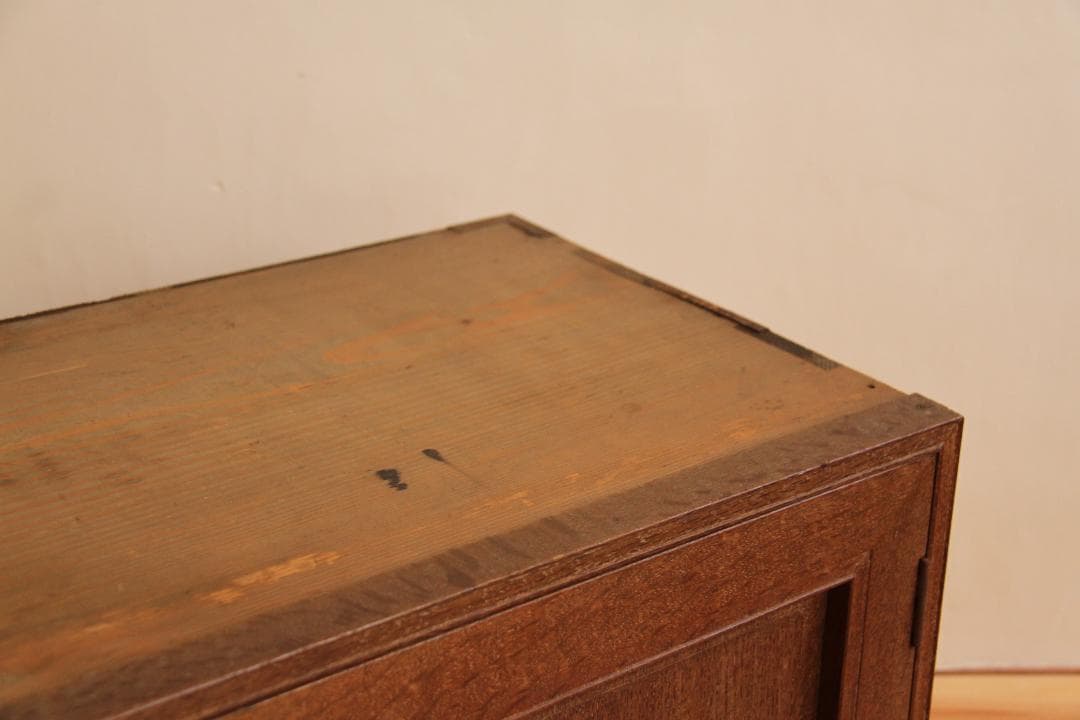 棚　木製　開戸　アンティーク　古道具　レトロ