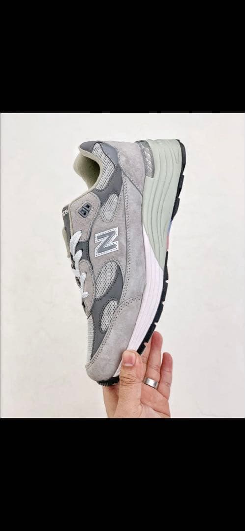 値下げ！試着のみ　New Balance 992 USA グレー　ニューバランス