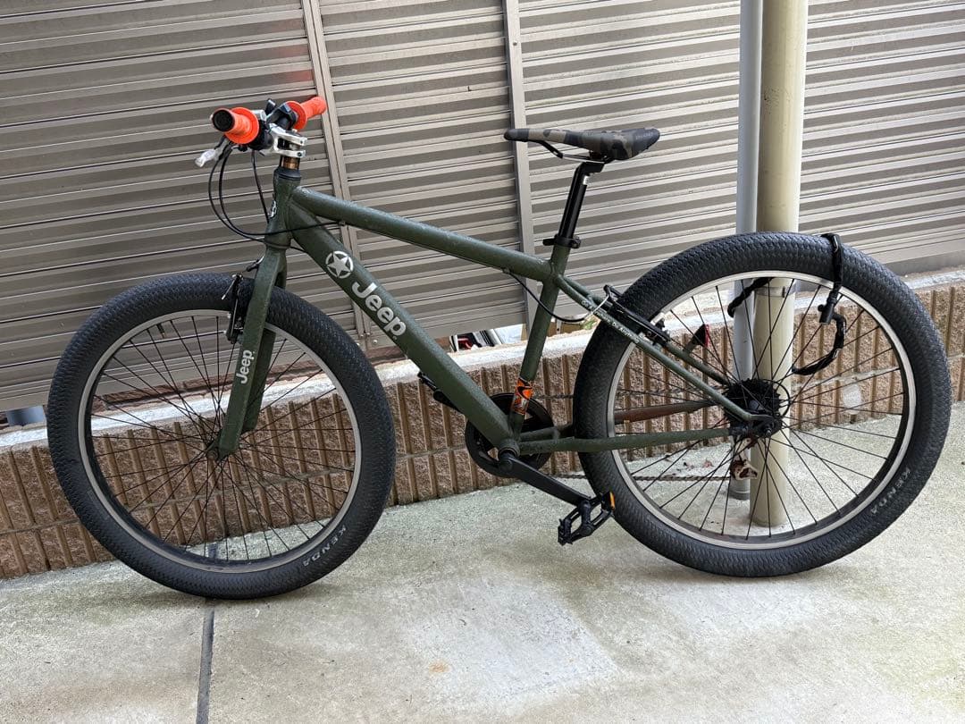 ジープ 自転車 26インチ マウンテンバイク 中古 整備済み 北千住界隈