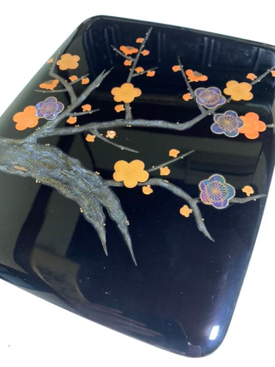 文箱　硯箱　輪島塗り　螺鈿　蒔絵