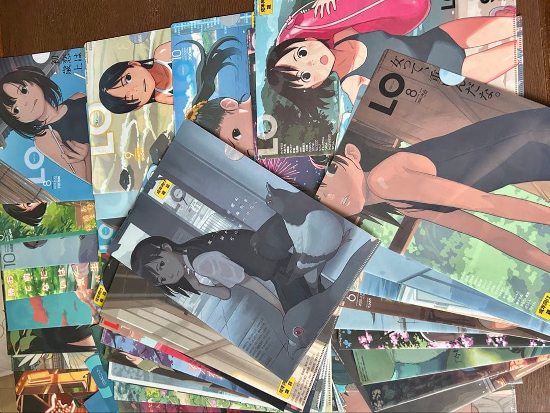 コミックLO 表紙クリアファイル　非売品　セット