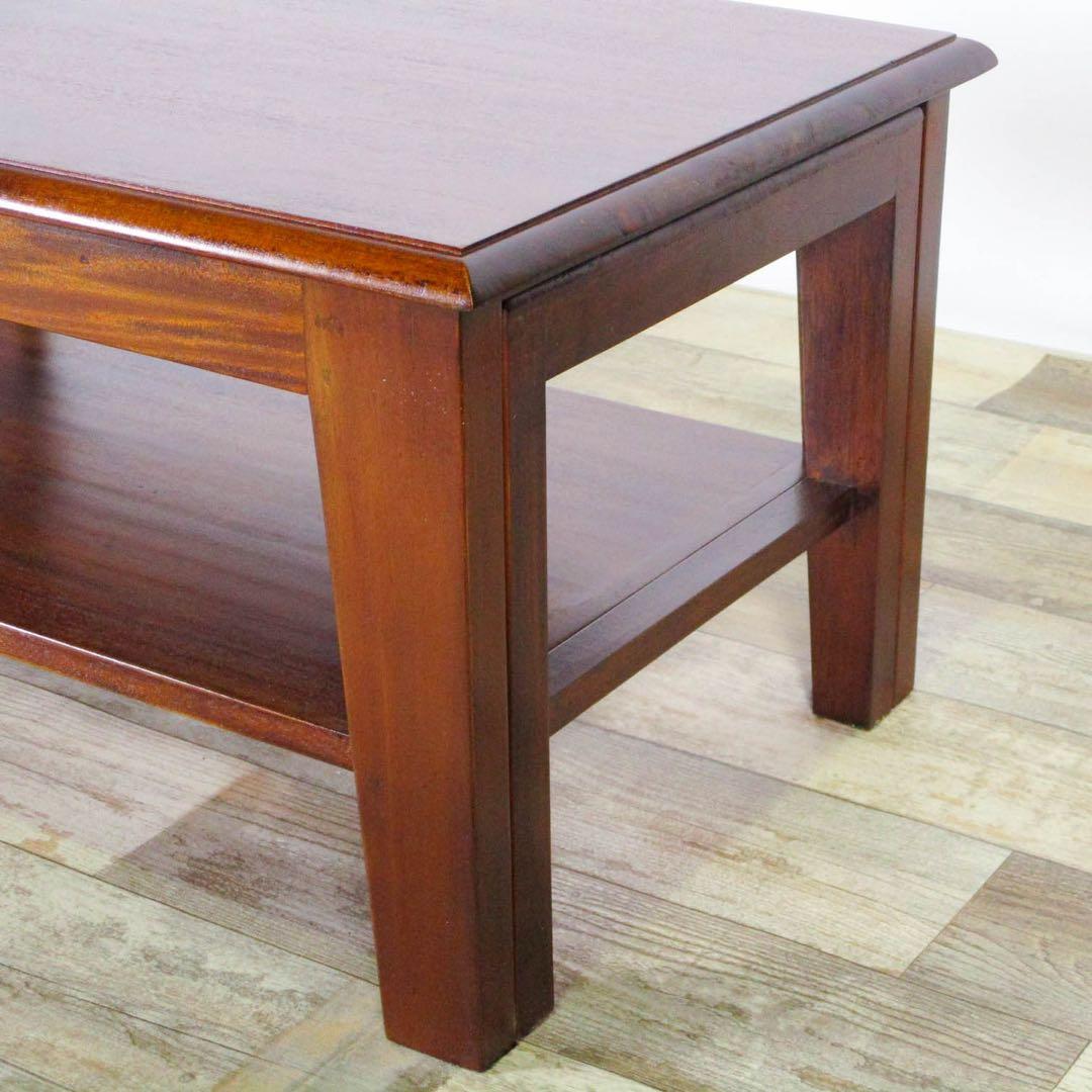 L 新品 アジアン 伸長式 テーブル ローテーブル アンティーク 座卓 木製