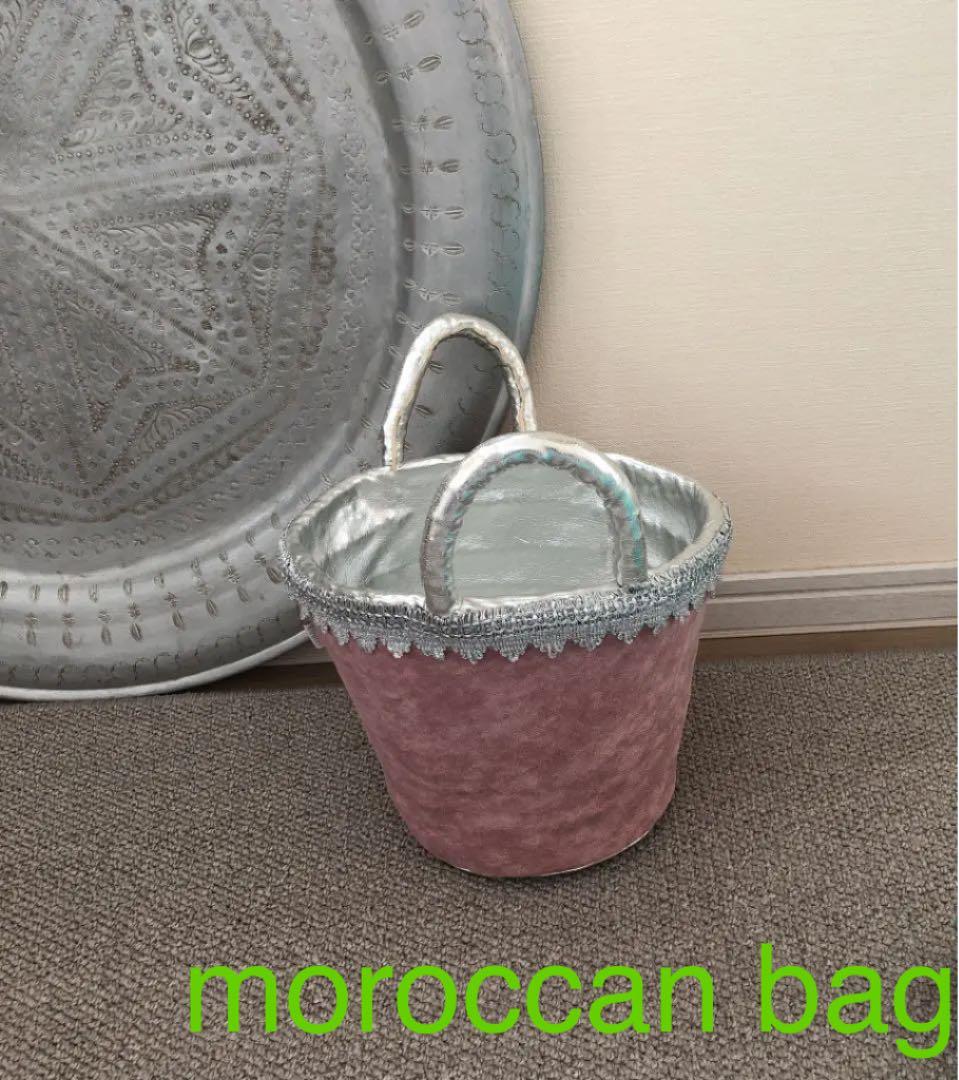 モロッコ 雑貨　dear morocco 羊革　バック