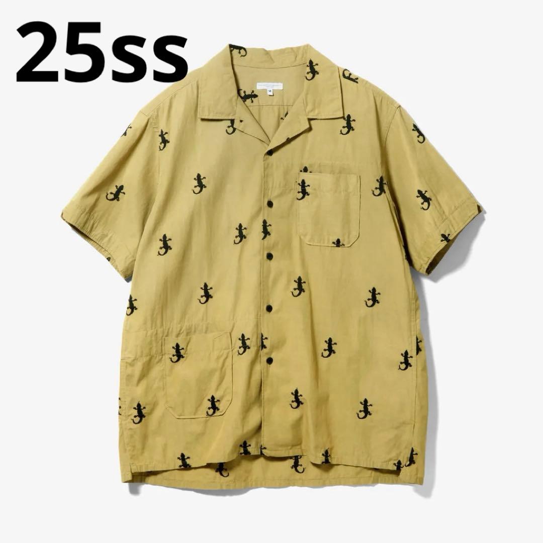 トップス ENGINEERED GARMENTS CAMP SHIRT GECKO