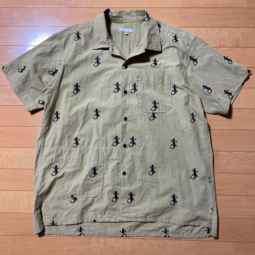 トップス ENGINEERED GARMENTS CAMP SHIRT GECKO