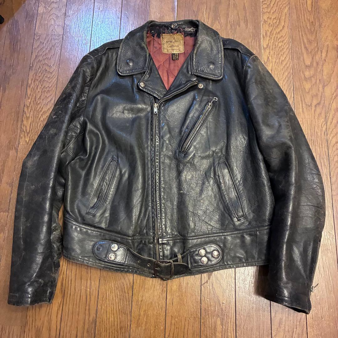 50s sears レザージャケット ライダース vintage USA製