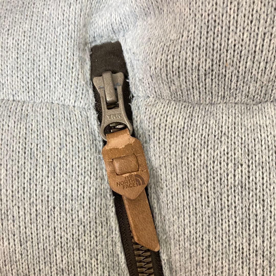 日本未入荷　海外限定　ノースフェイス　ダウンベスト　レザーロゴ