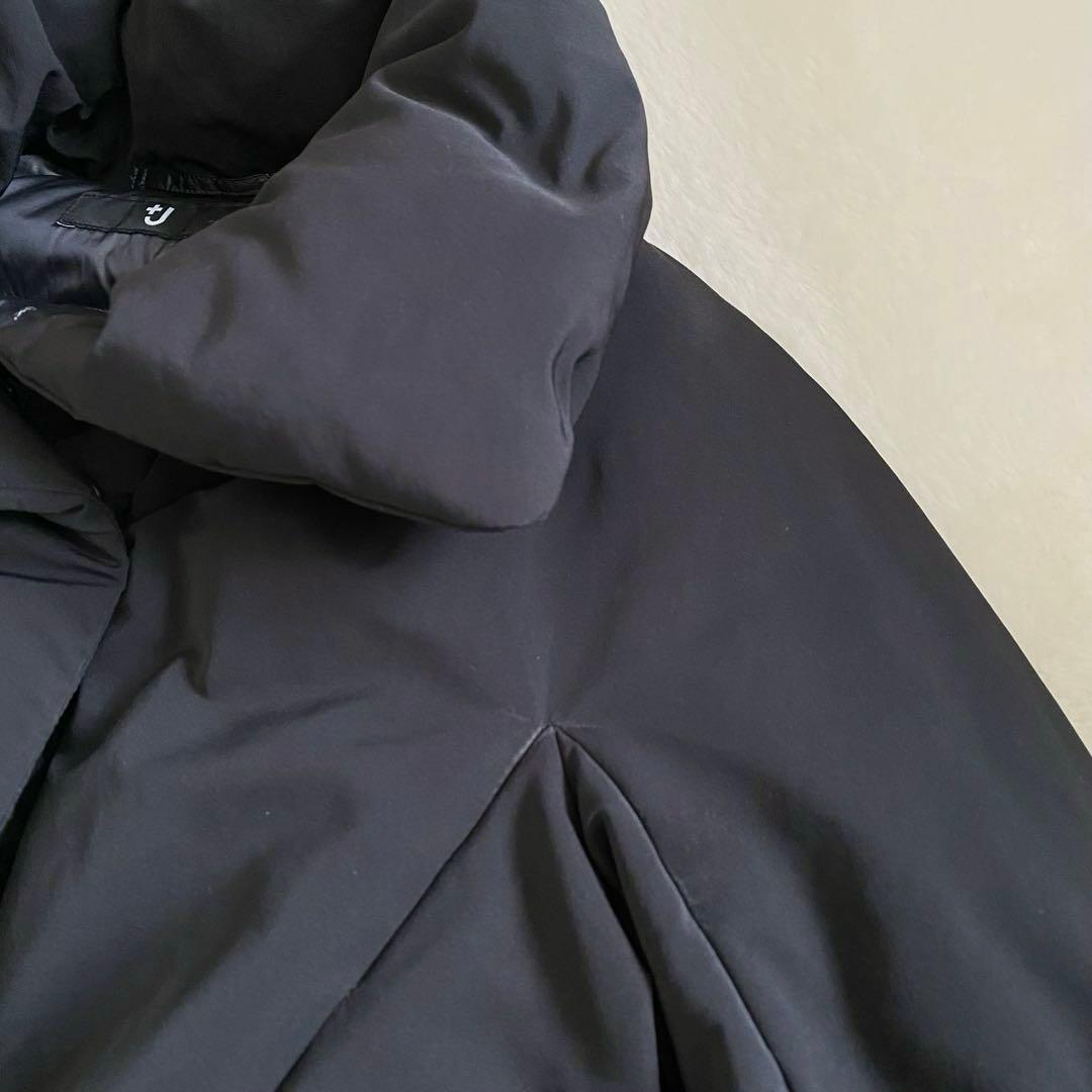 ユニクロ　+J ジルサンダー　ハイブリッドダウンジャケット　ブラック　S