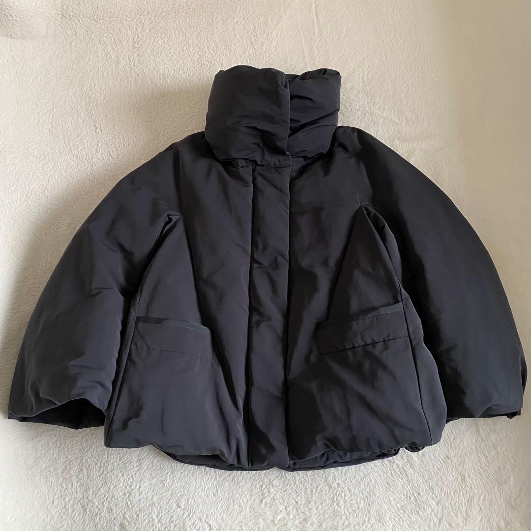 ユニクロ　+J ジルサンダー　ハイブリッドダウンジャケット　ブラック　S