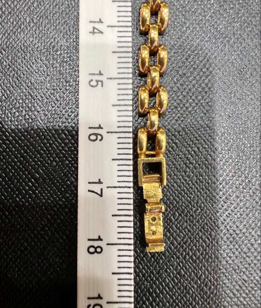 ☆みみりん☆ k18豪華ダイヤモンド ブレスレット　14g