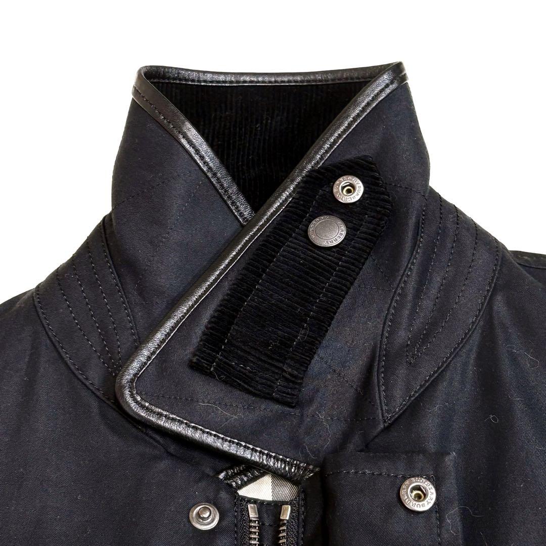 ✨美品✨BURBERRY フィールドジャケット　ミリタリージャケットブラック