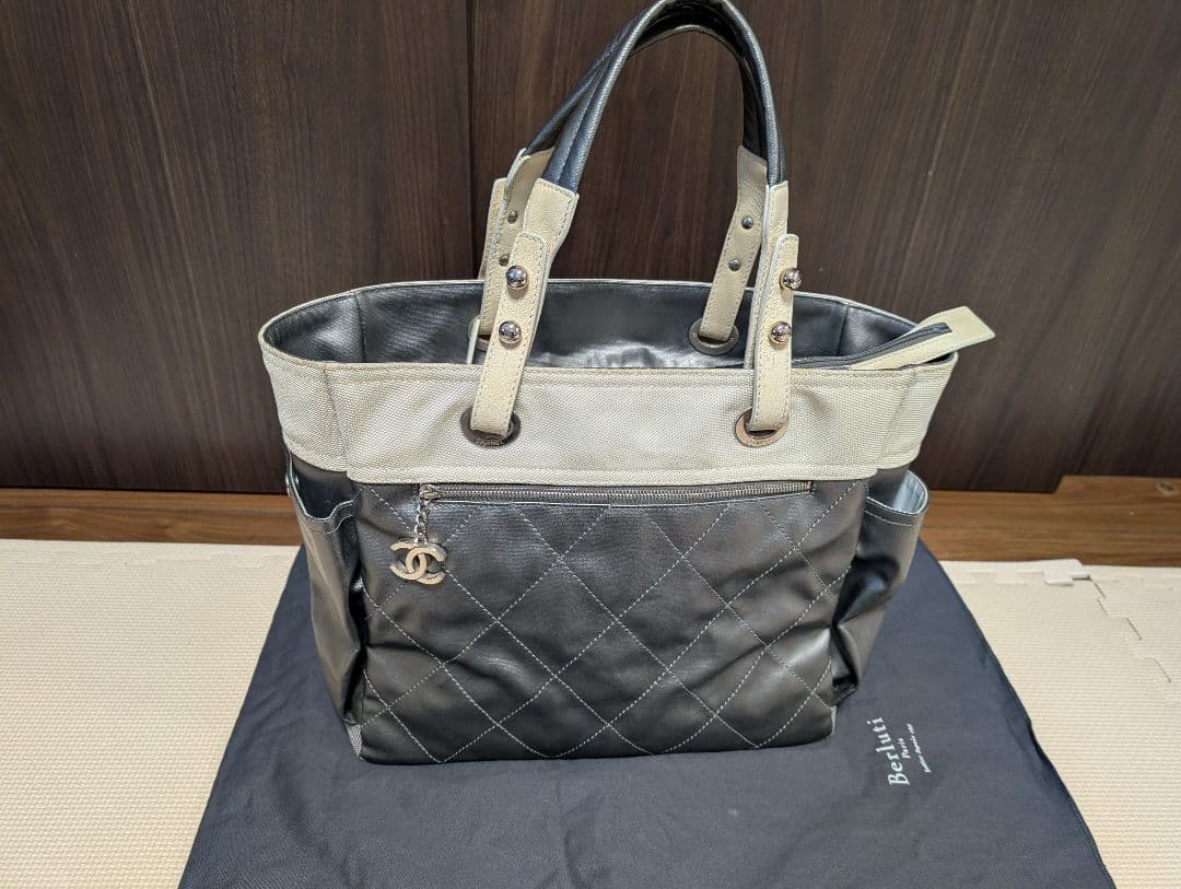 CHANEL パリビアリッツGM トートバック シリアルシール有