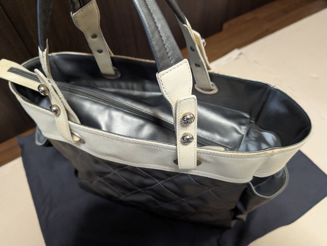 CHANEL パリビアリッツGM トートバック シリアルシール有