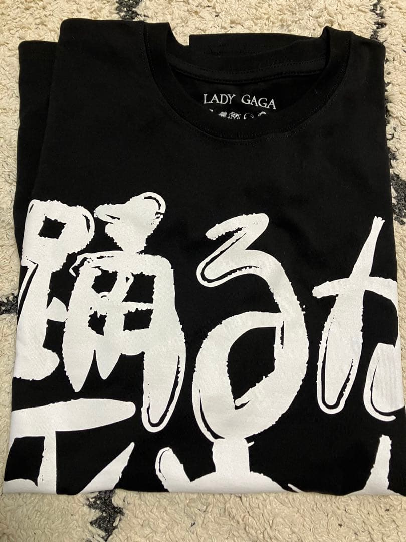 レディガガ 日本限定ツアーＴシャツ Lサイズ 未着用