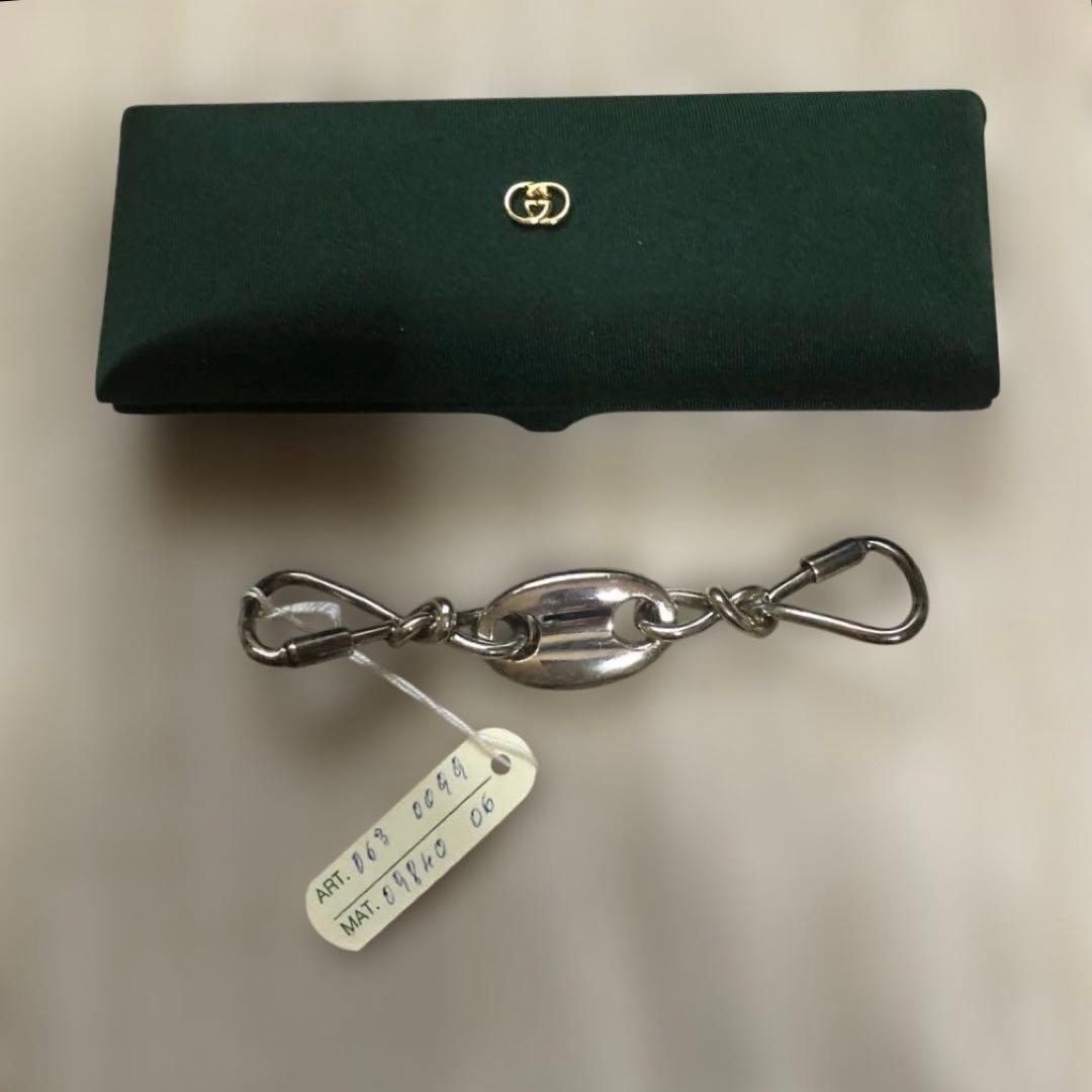 グッチ　GUCCI シルバー　キーホルダー・キーリング